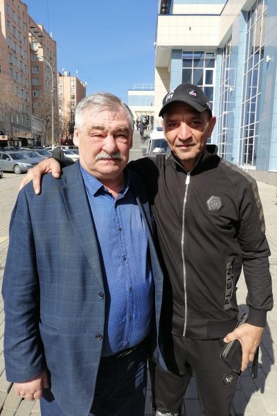 Встреча представителя, с боксером СССР 
Василием Александровичем Шишовым - чемпион мира, обладатель Кубка мира, трёхкратный чемпион Европы, пятикратный чемпион Советского Союза.1